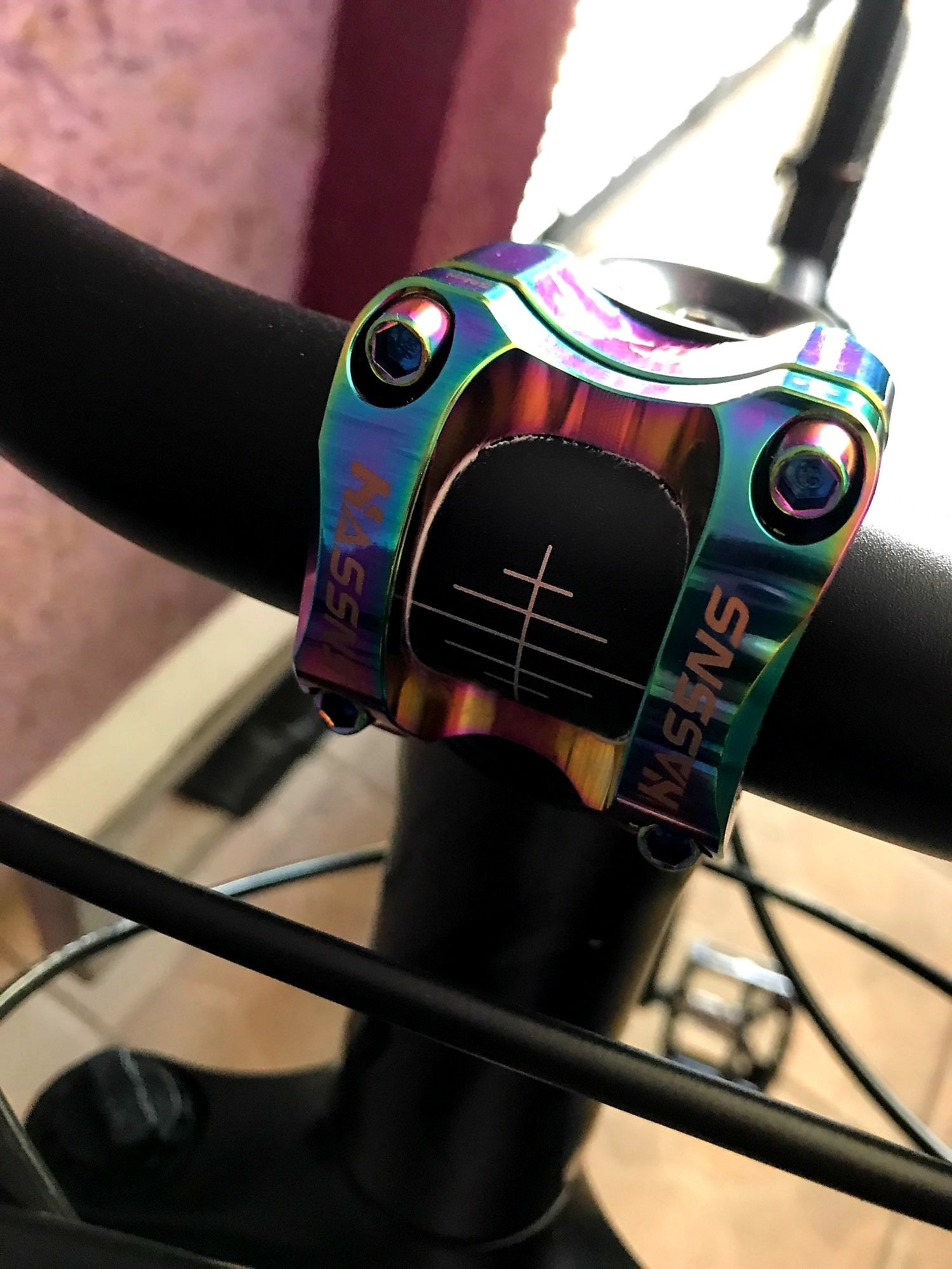 Avanço MTB 31.8mm oilslick