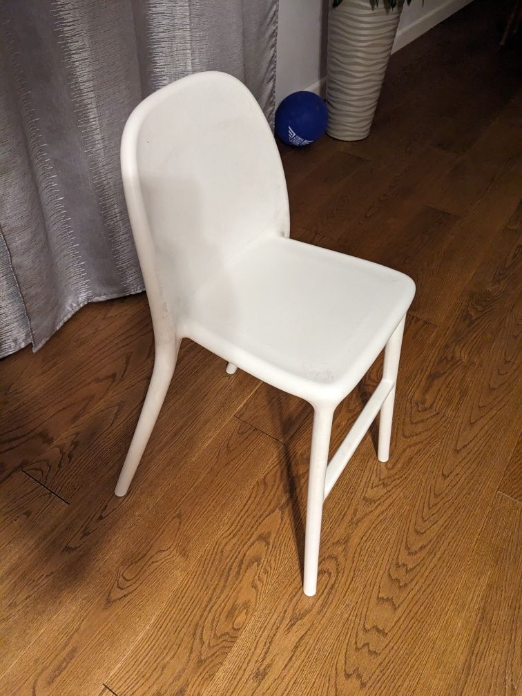 Ikea Urban krzesełko białe