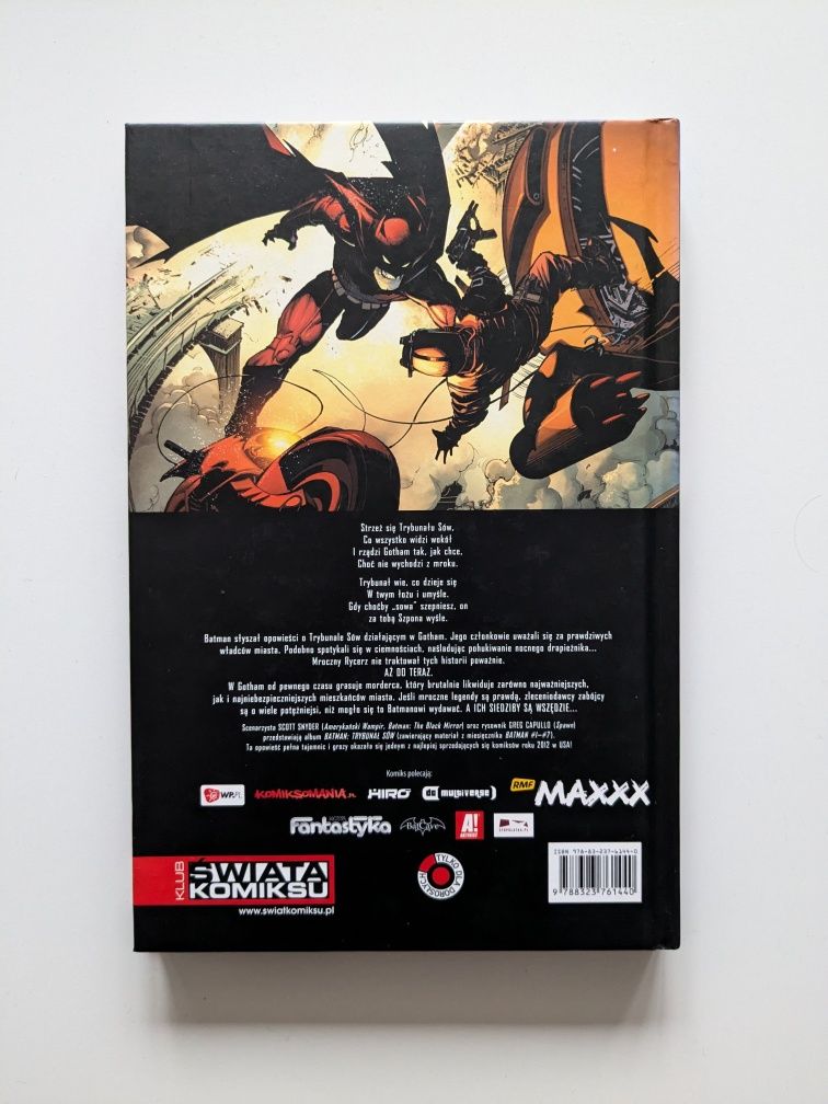 Komiks Batman Trybunał Sów PL