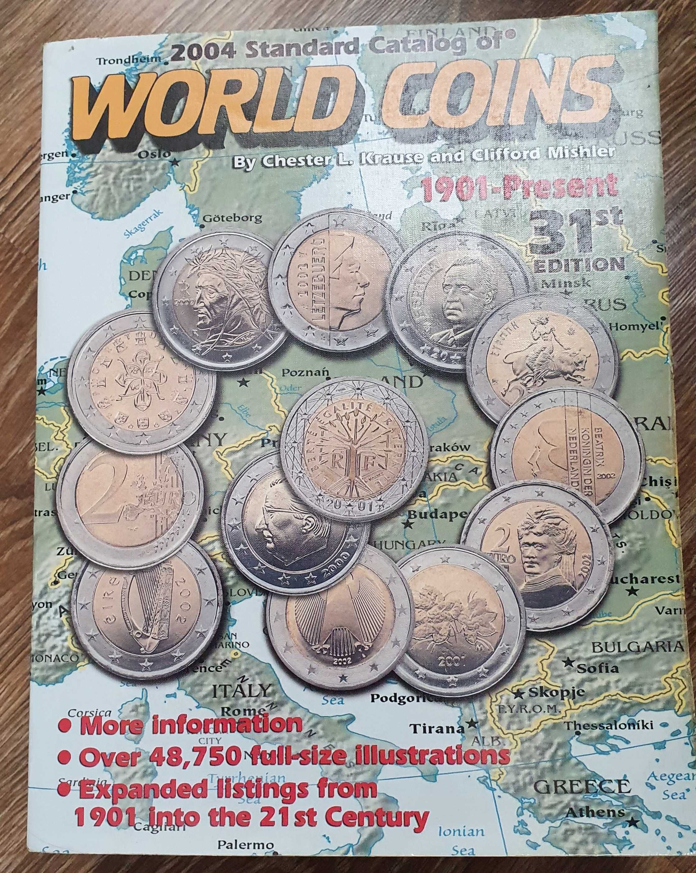 Wielki katalog monet od 1901 roku WORLD COINS 31st edition