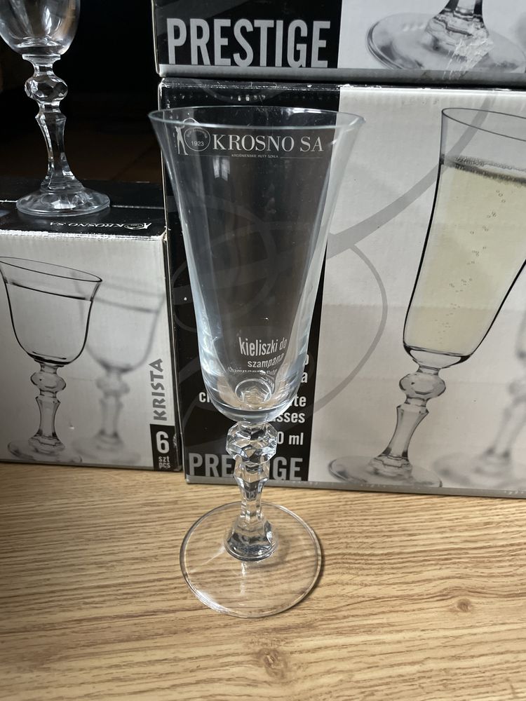 Kieliszki Krosno linia Prestige