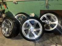 Felgi 3sdm 0.06 9/10j 18 5x120 jr bbs opony swieze