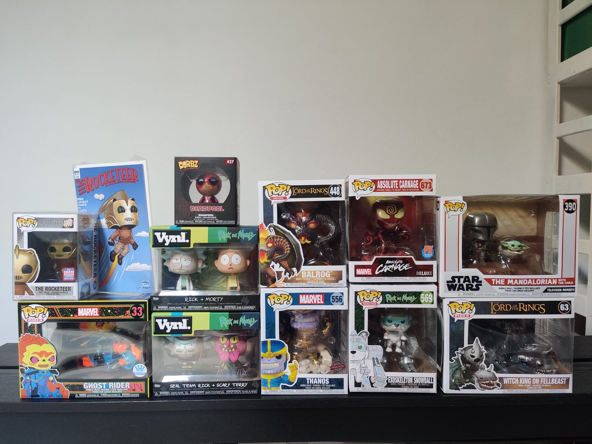 Funko Pop 6", Rides, Vynl, Dorbz, etc.