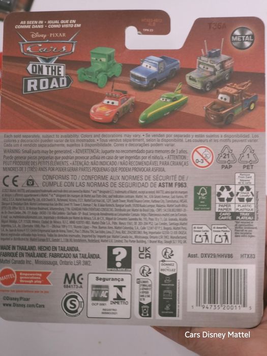 Cars Road Trip Lightning Mcqueen