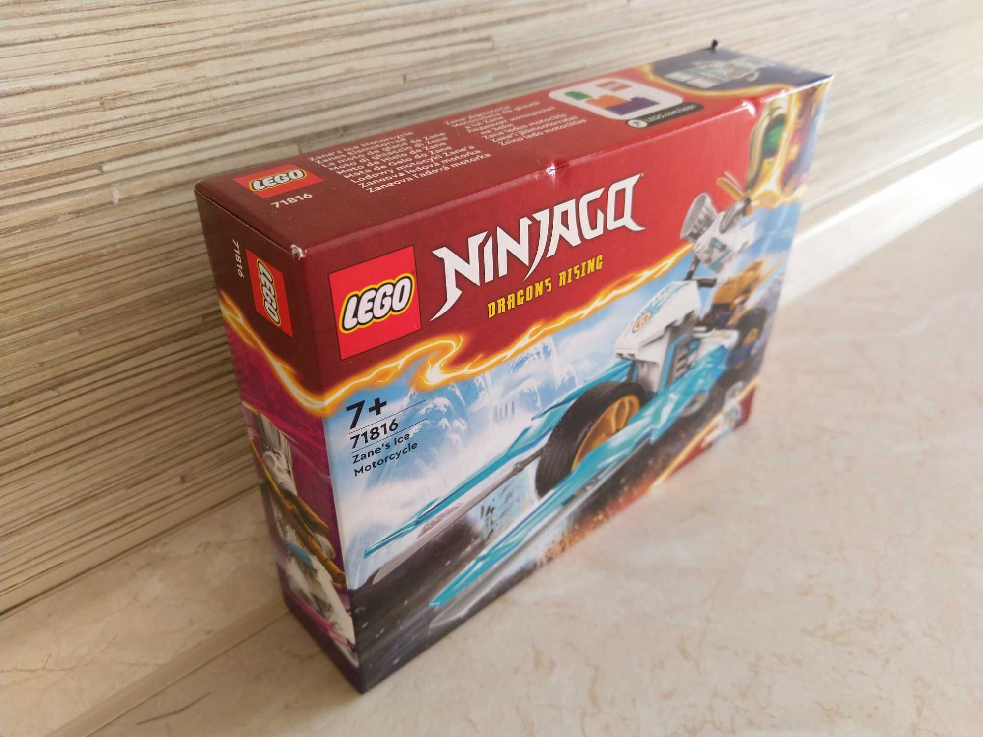 HIT Lego Ninjago lodowy motocykl Zane'a rower 71816 KURIER