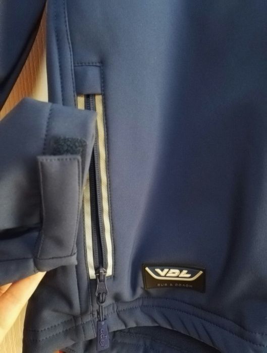 Kurtka softshell VDL Futura wymiary w opisie