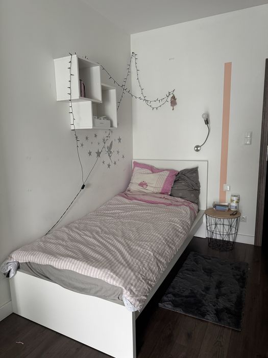 lóżko malm 90x200 z materacem