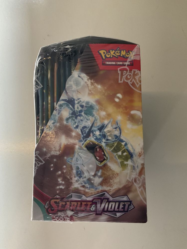 Booster Box Pokemon Scarlet & Violet Nova e Selada