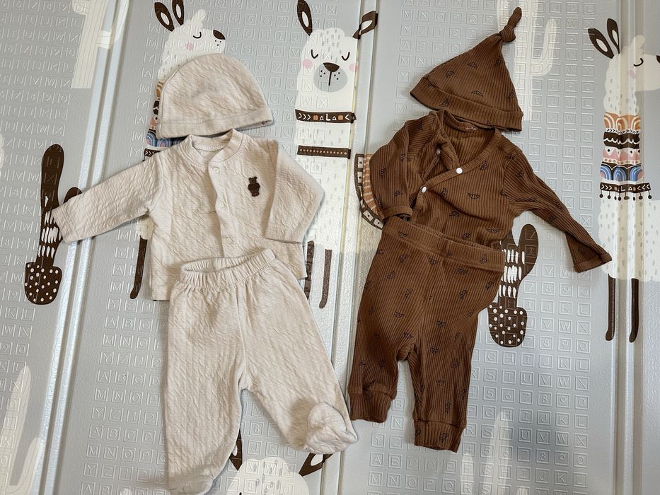 Костюмчки з шапочкою на новонароджених