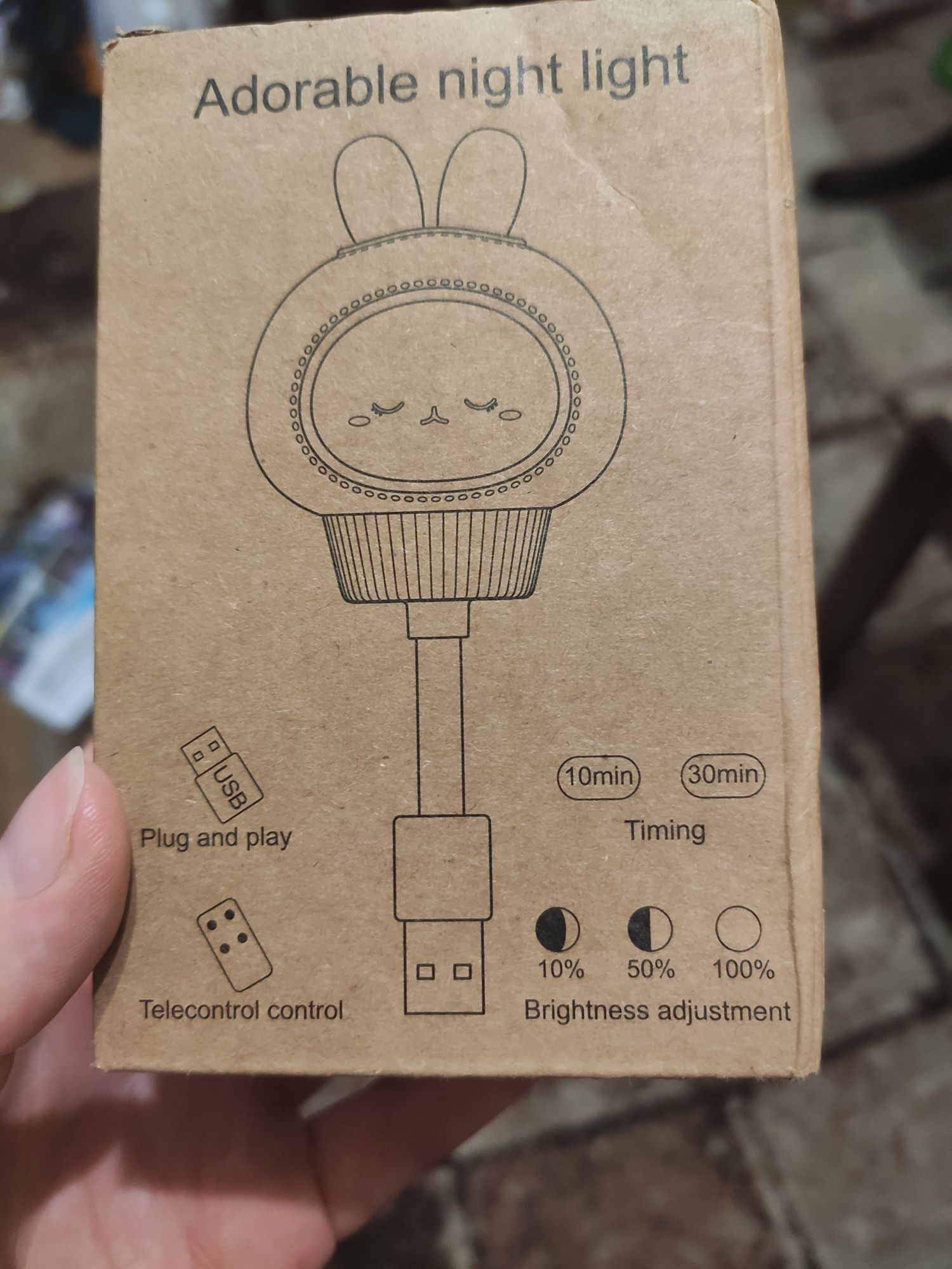 Ночник детский дитячий нічник від Power Bank ночний светильник нічничо