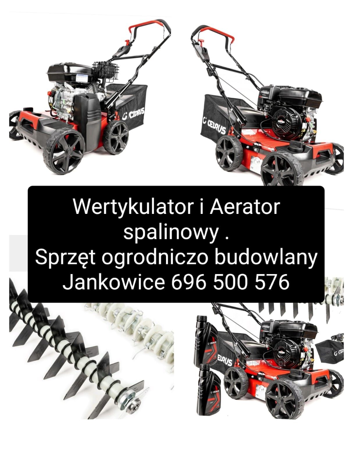 Glebogryzarka Spalinowa,Aerator,Wertykulator, Betoniarka, Zagęszczarka