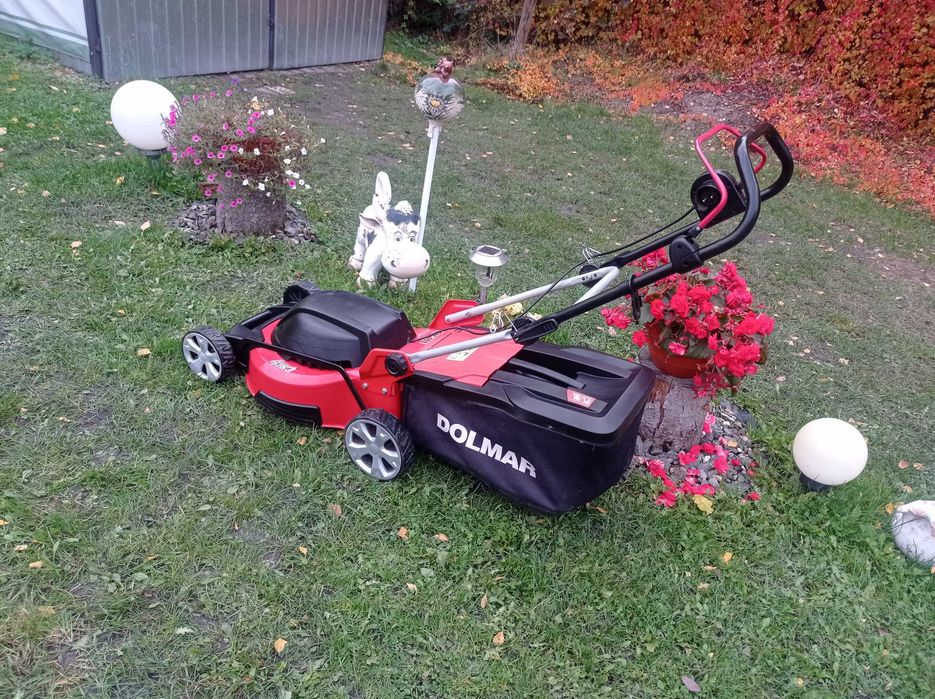 Kosiarka Elektryczna DOLMAR 1800W z Koszem ABS - Ładny Stan / Zadbane