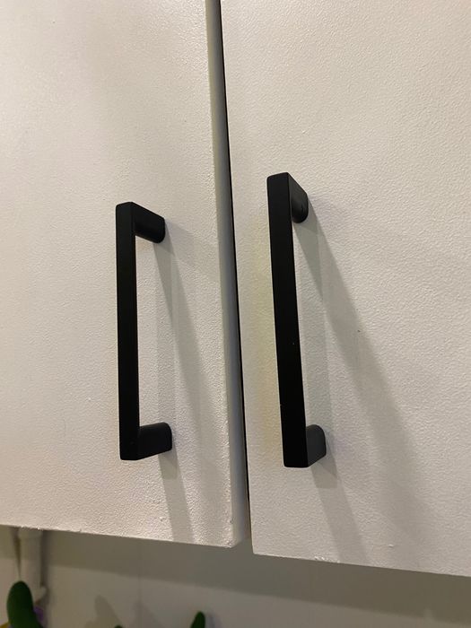 Меблеві ручки чорні лофт метал