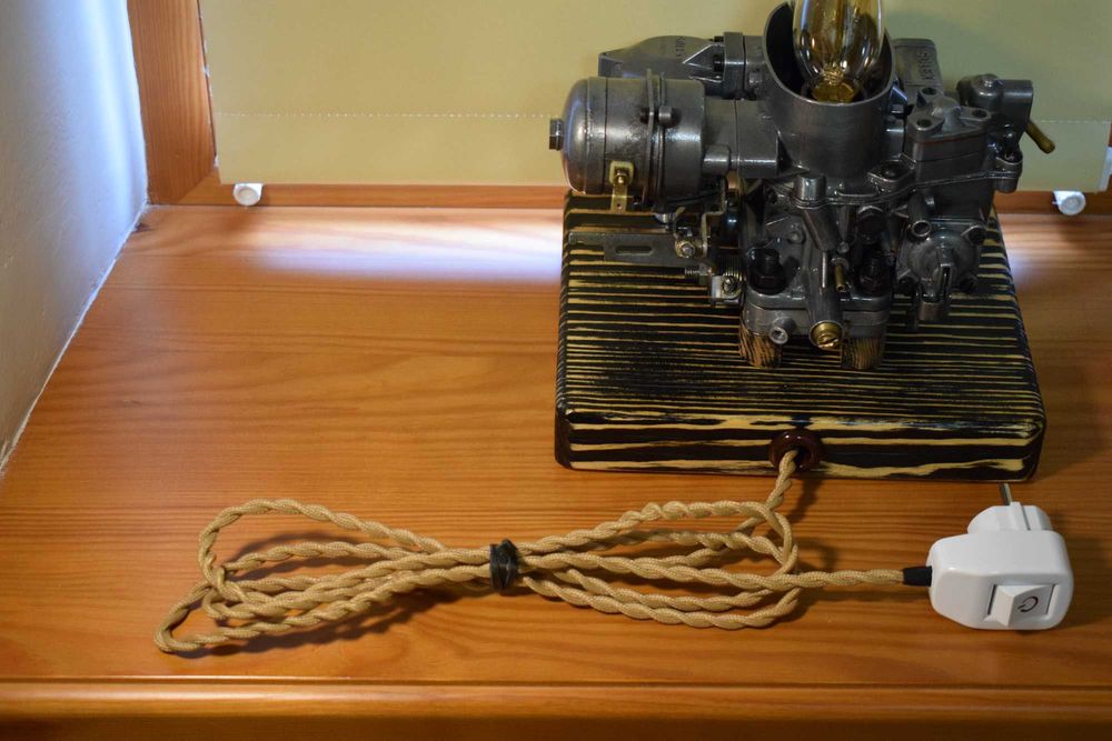 Світильник Industrial, loft. BMW карбюратор Solex didta 32/32