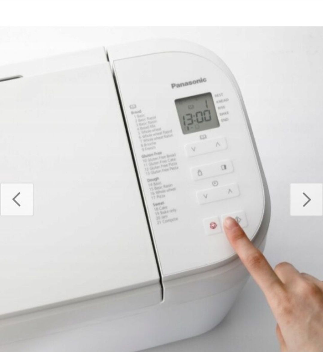 Wypiekacz do chleba Panasonic SD-B2510 biały 550W