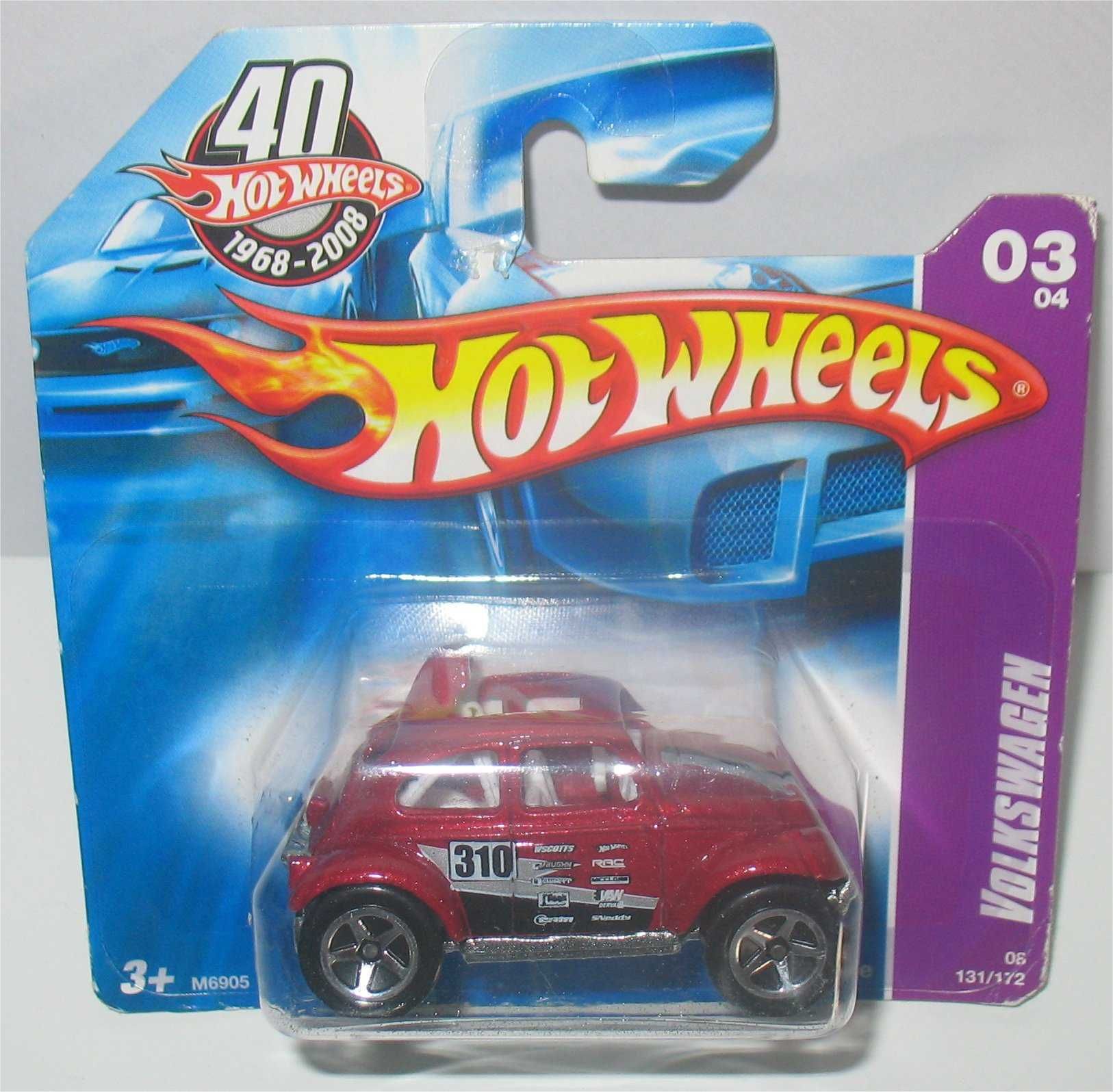 Hot Wheels - Volkswagen Baja Beetle (40 Anos - 2008)