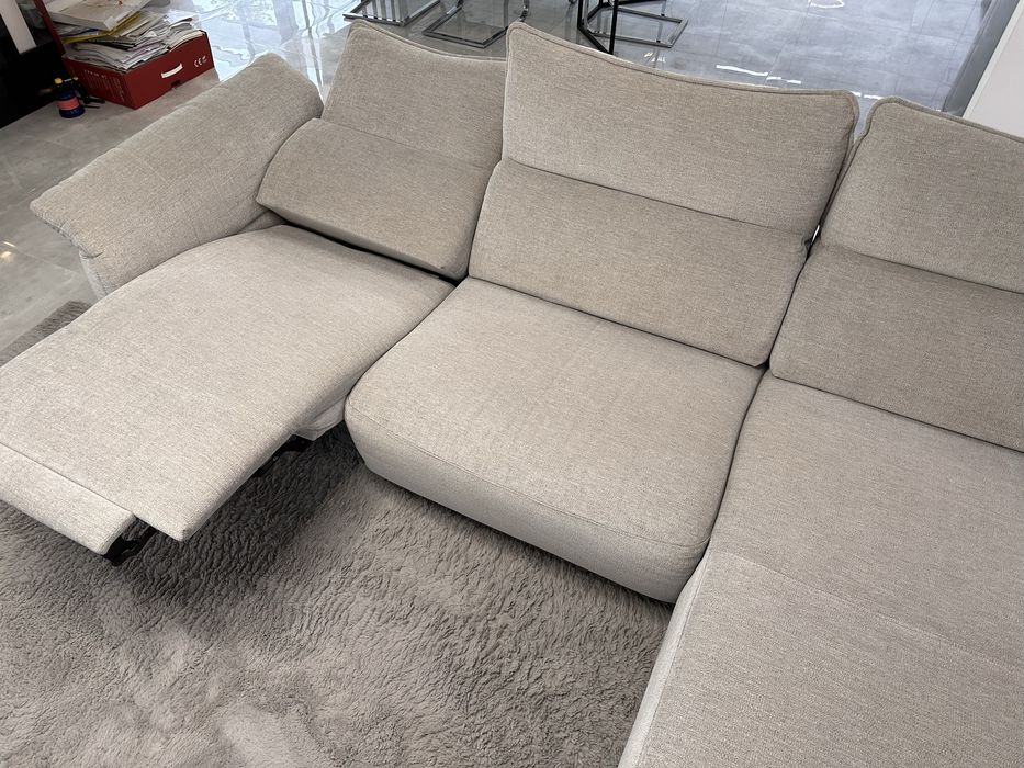 Kanapa narożnik Chellenger z funkcja relax