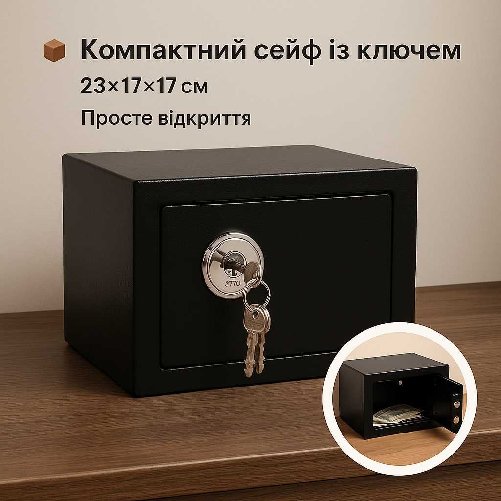 Металеві сейфи для зберігання