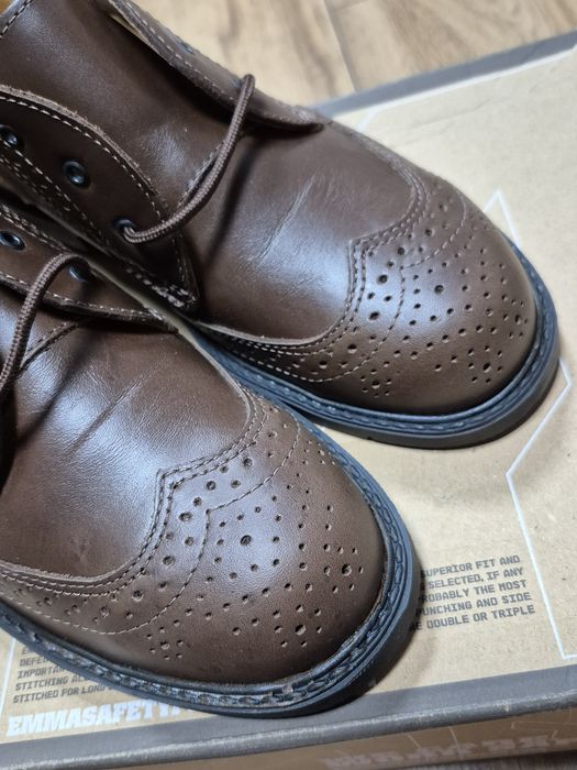 Emma Safety Napoli buty robocze skórzane eleganckie 39 brąz