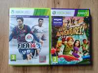 FIFA 14 i Kinect Adventures! na XBOX 360