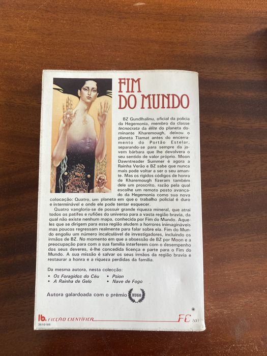 Livro Joan D. Vinge - o fim do mundo