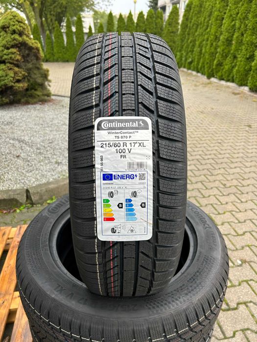 4x 215/60R17 100V FR Continental WinterContact TS870P 2022r.