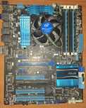 Motherbord Asus+processador+rams