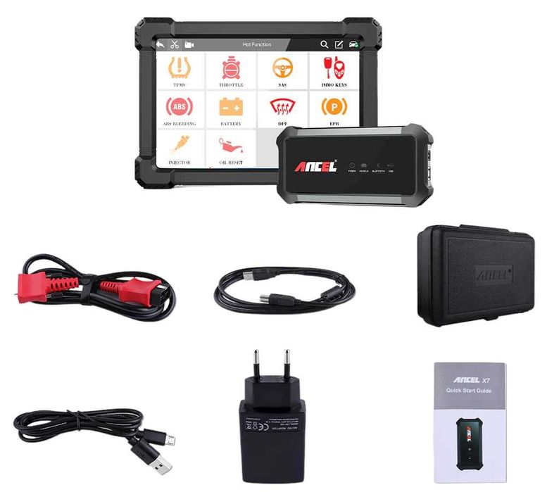 Máquina de diagnóstico Profissional Ancel x7 Pro Licença oficial OBD2