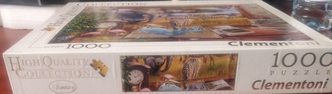 Puzzle Clementoni Zoo 1000 peças High Quality Collection