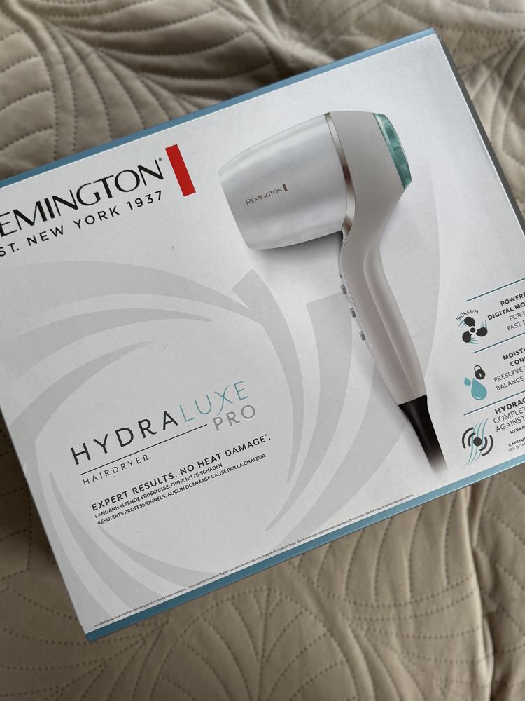 Suszarka do włosów Remington HydraLuxe Pro na gwarancji m
