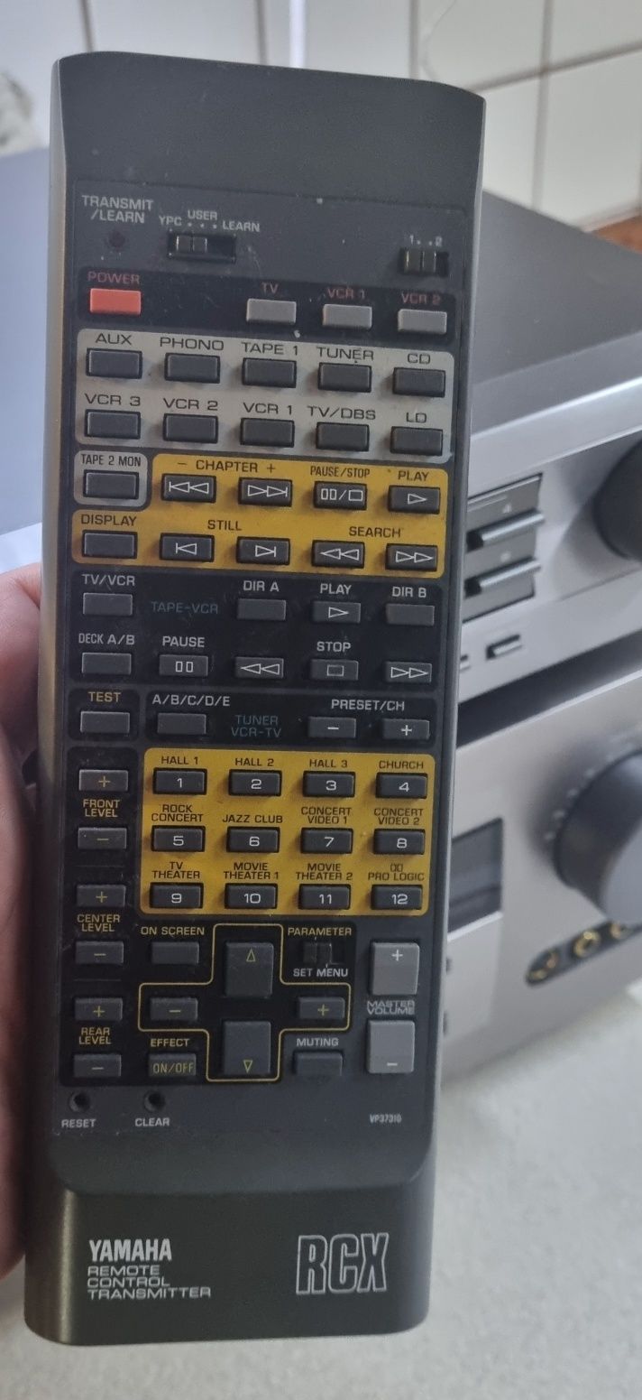 Yamaha amplituner pilot wysoki model kolor tytan