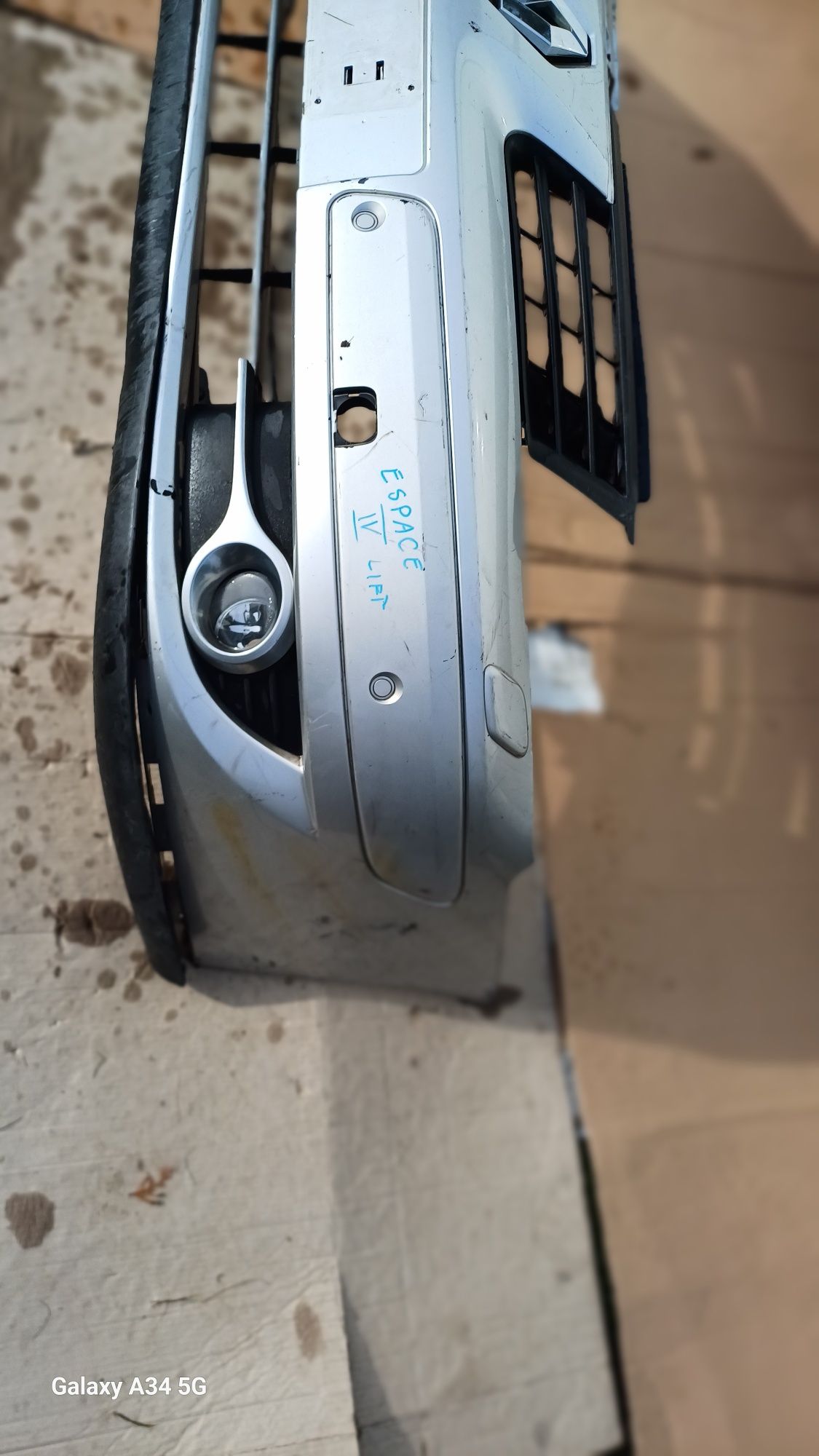 Zderzak przedni renault espace IV 4 lift xenon