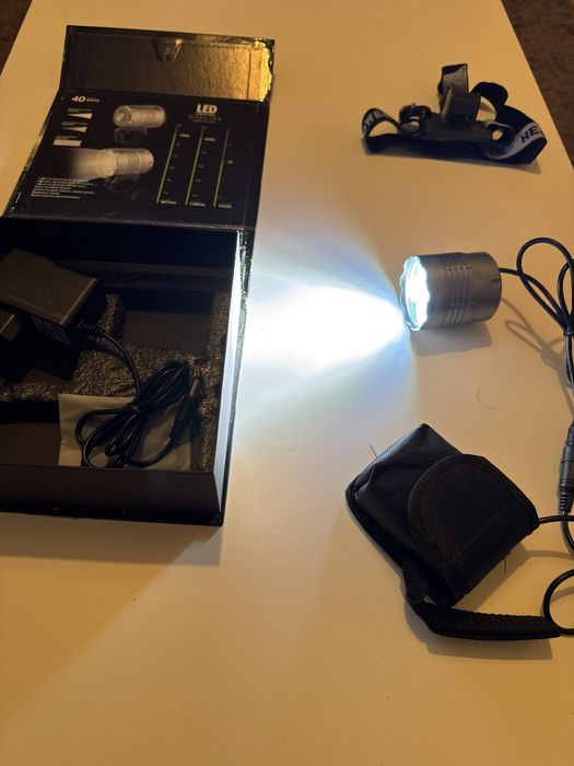 Lanterna LED Cyclist Pro Elite 6000 lm