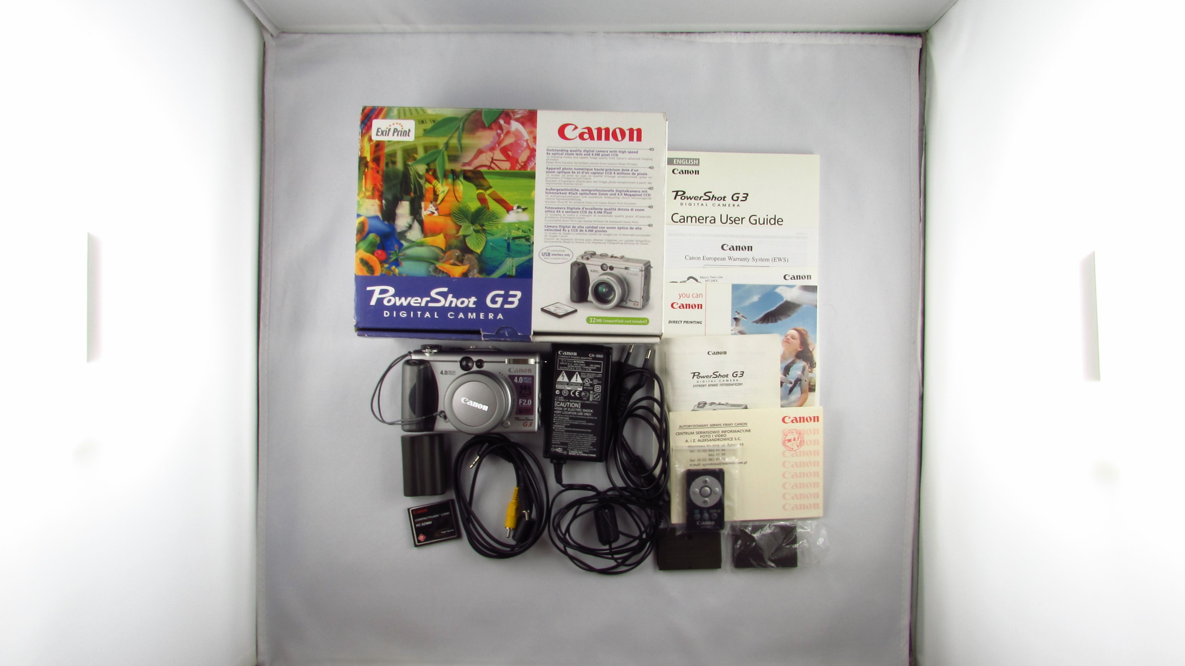 CANON - Aparat Cyfrowy PowerShot G3