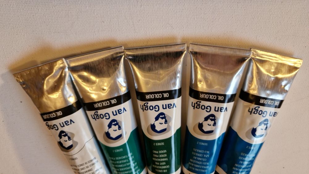 Farby olejne Talens Van Gogh Nowe.  Seria 2
