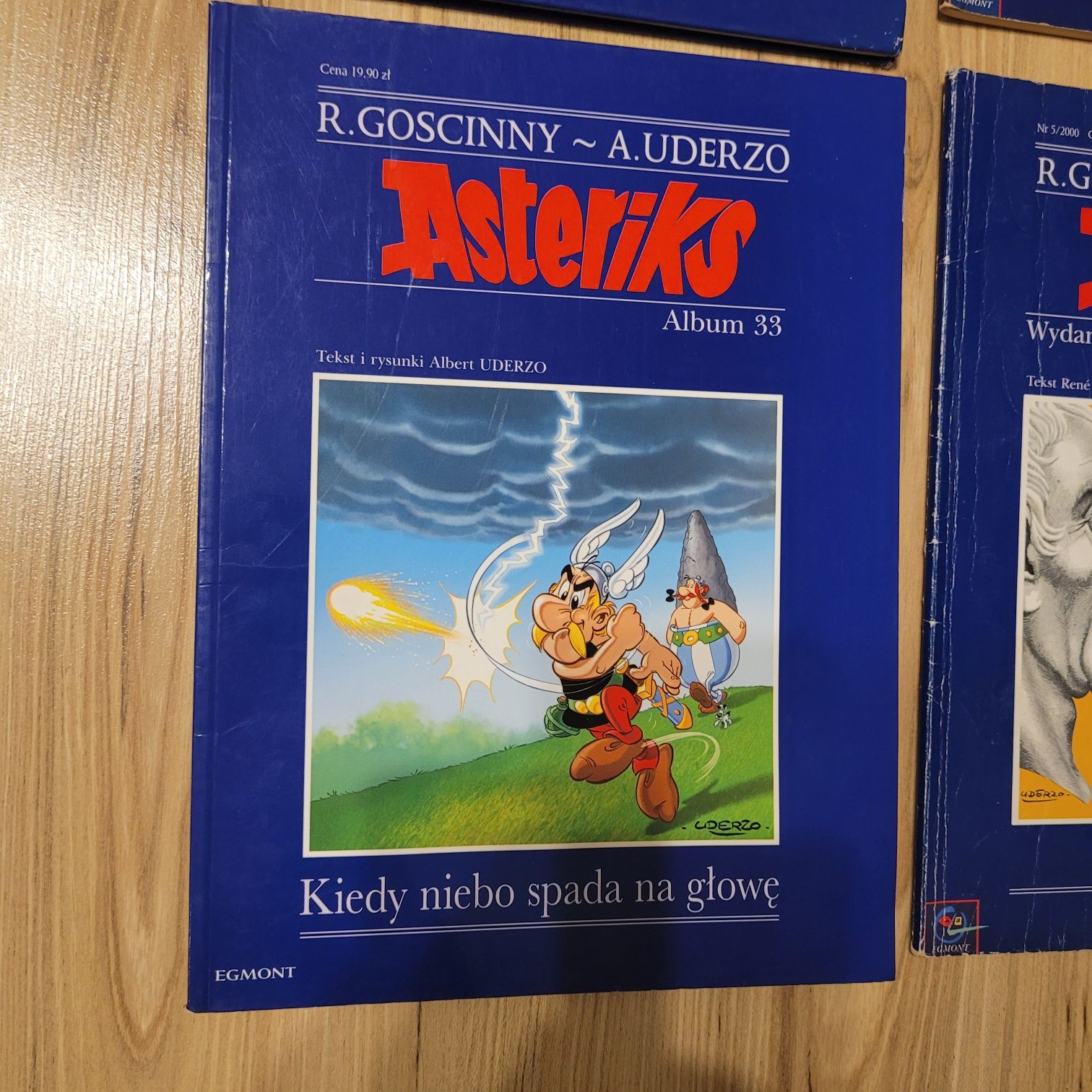 Asterix. Wydanie z leksykonem. Komiks 3, 12, 18, 33