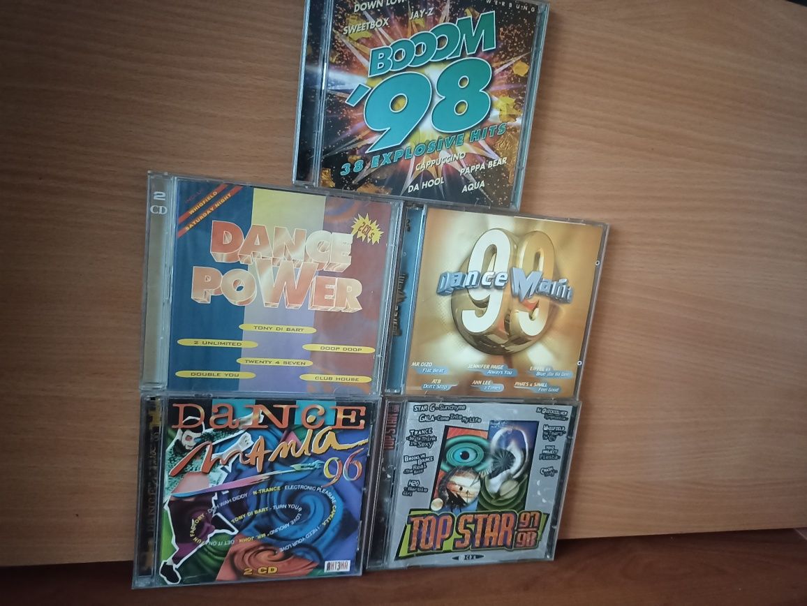 CD coleção dance - 6 CDs duplos