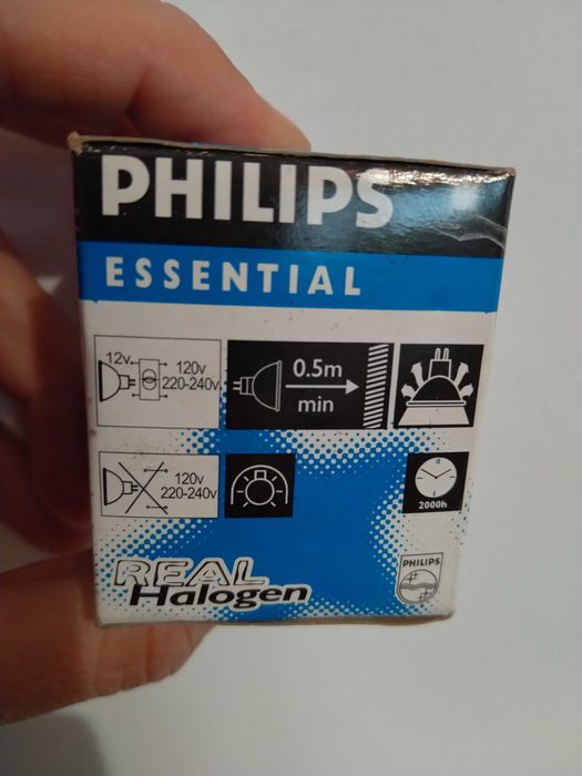 Żarówka halogenowa PHILIPS Halogen Essential 50W 12V 36° GU5.3