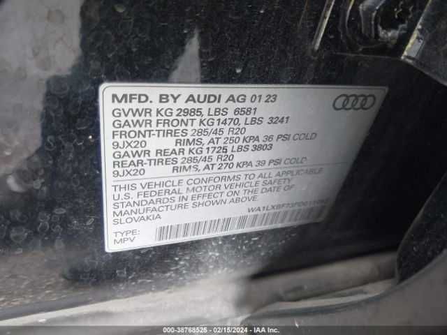 Audi Q7 Premium Plus 2023