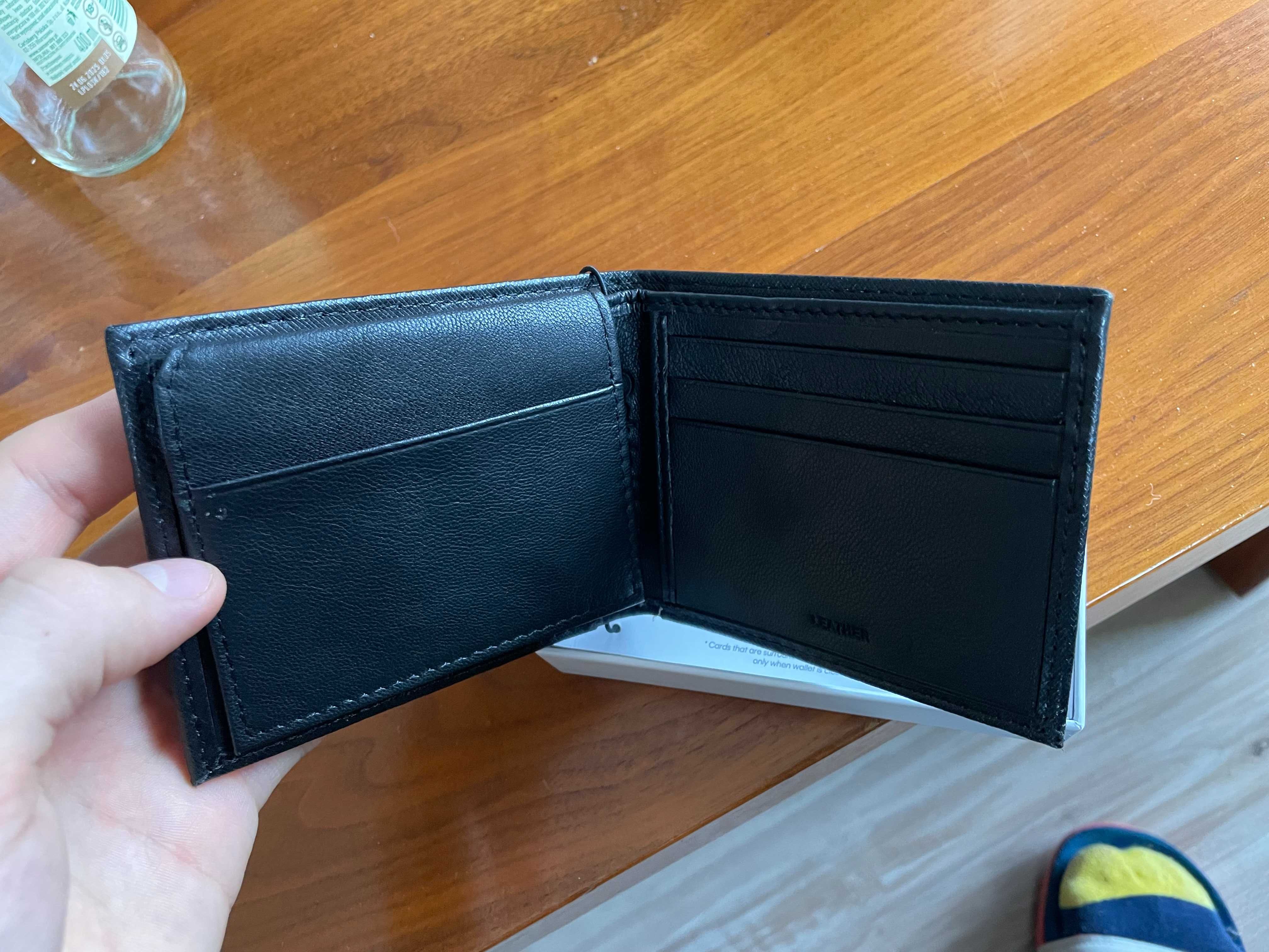 Portfel skórzany Calvin Klein RFID Męski