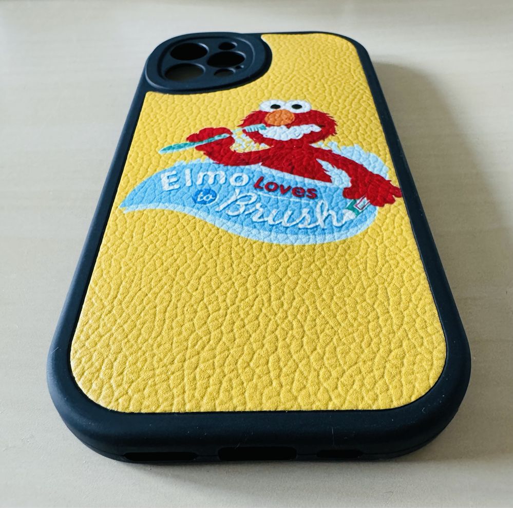 Etui case do iPhone 12 Pro - Elmo - Ulica Sezamkowa