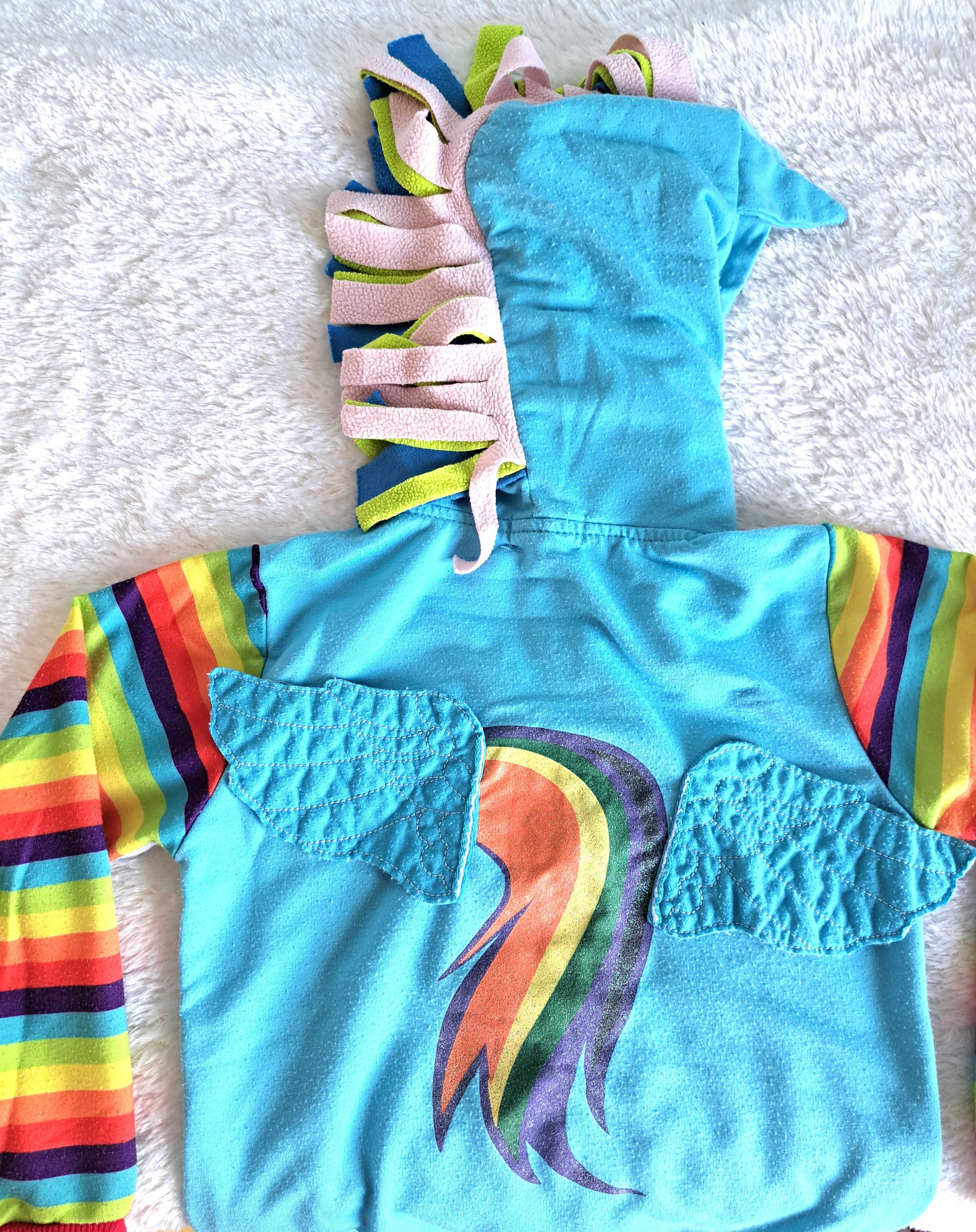 Rozpinana bluza Rainbow Dash 122