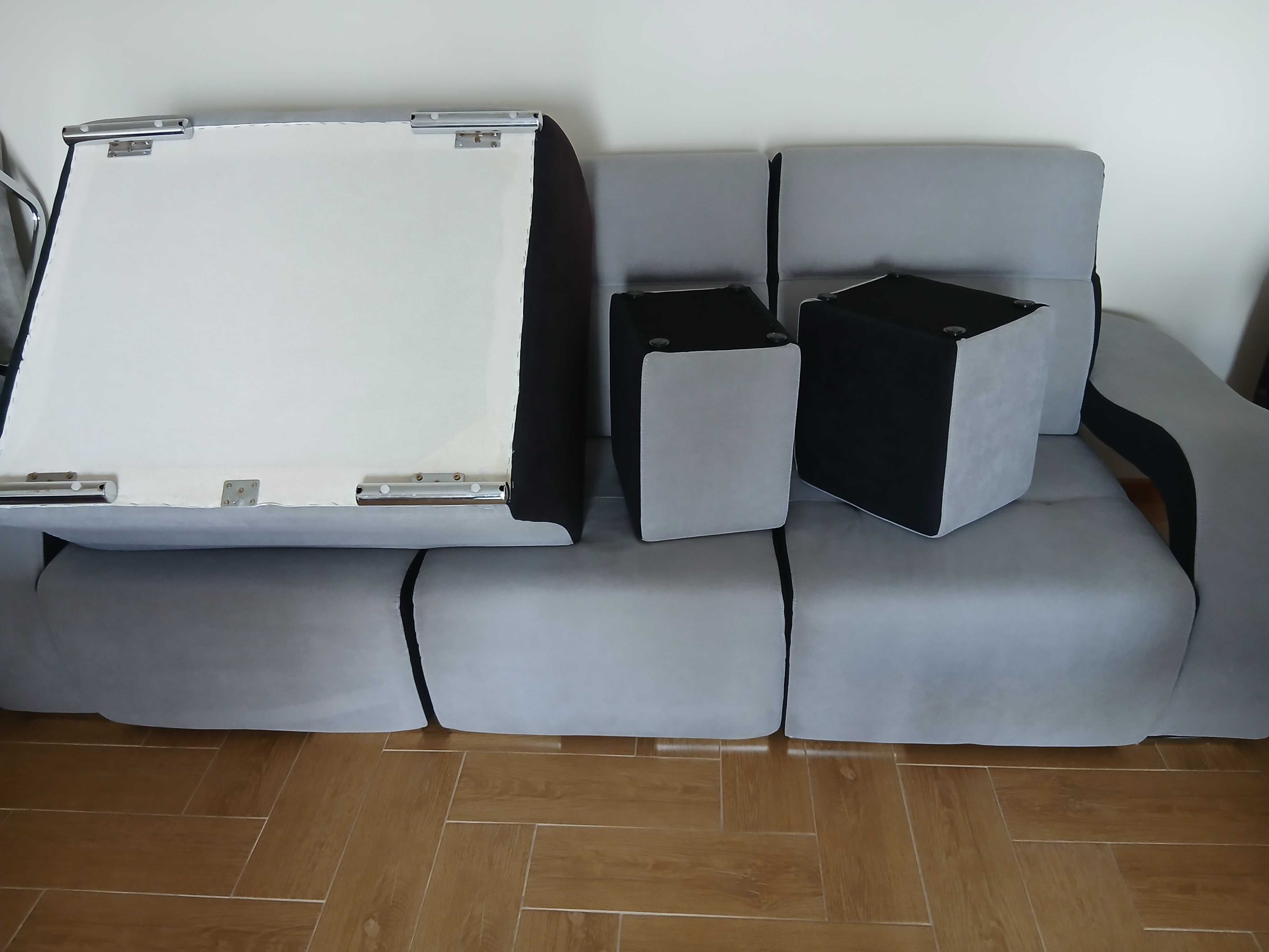 Sofá com chaise longue