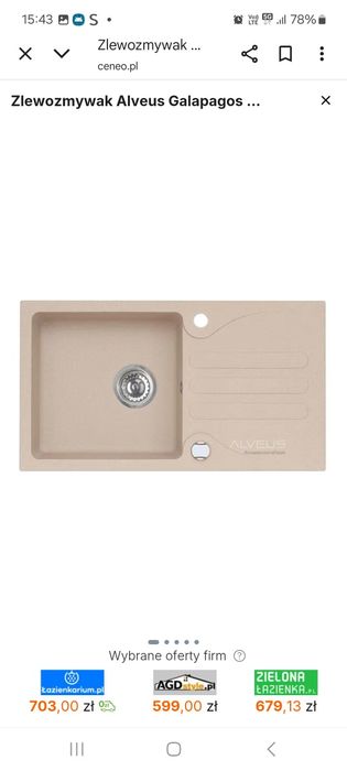 Sprzedam zlewozmywak