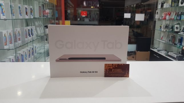 New Samsung Tab S8 5G 8/256 Pink Gold SM-X706