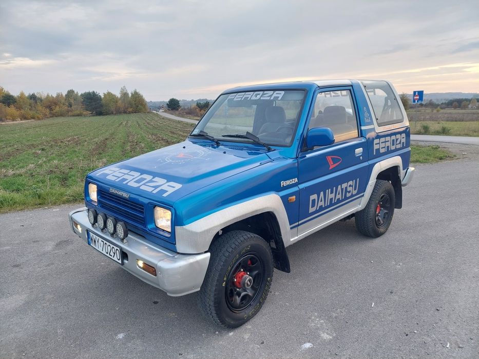 Daihatsu Feroza 1.6 16v lpg vitara rocky 4x4 śliczna