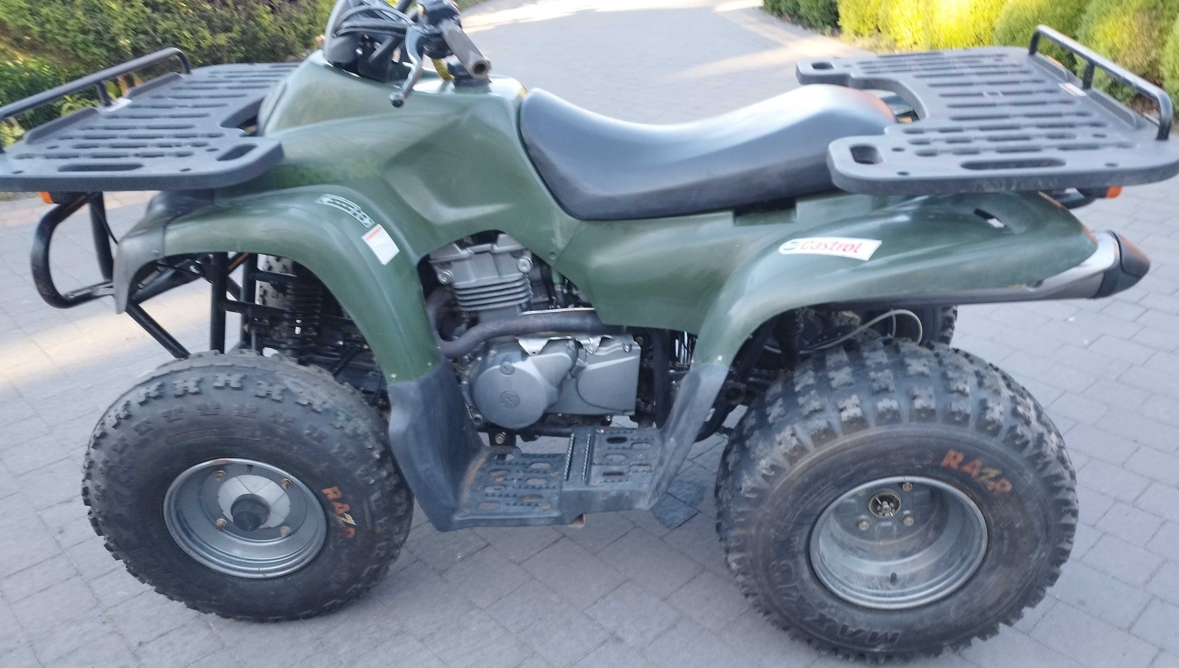 Kład MotorTek Kawasaki-uszkodzony