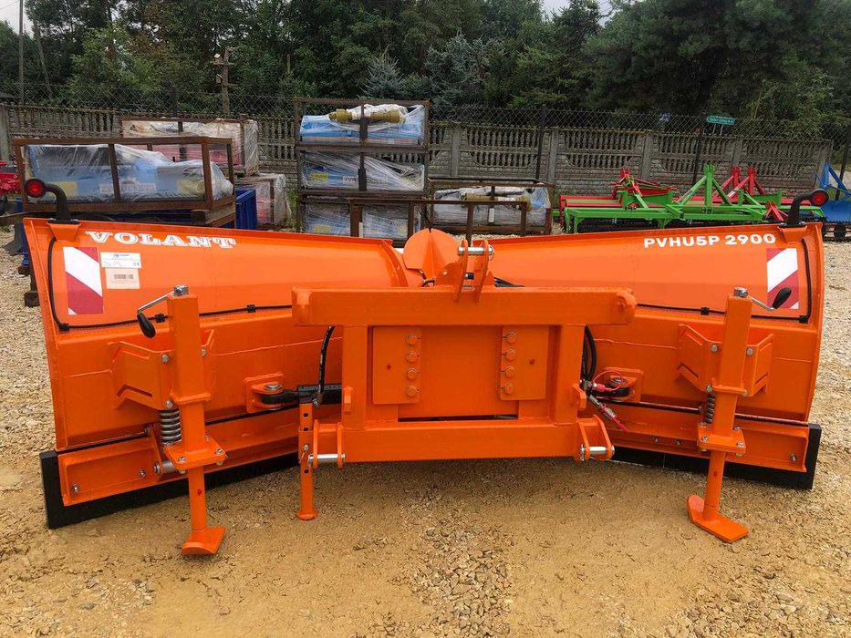 Pług śnieżny Volant hydrauliczny składany euro tuz 2,5-3,2m transport