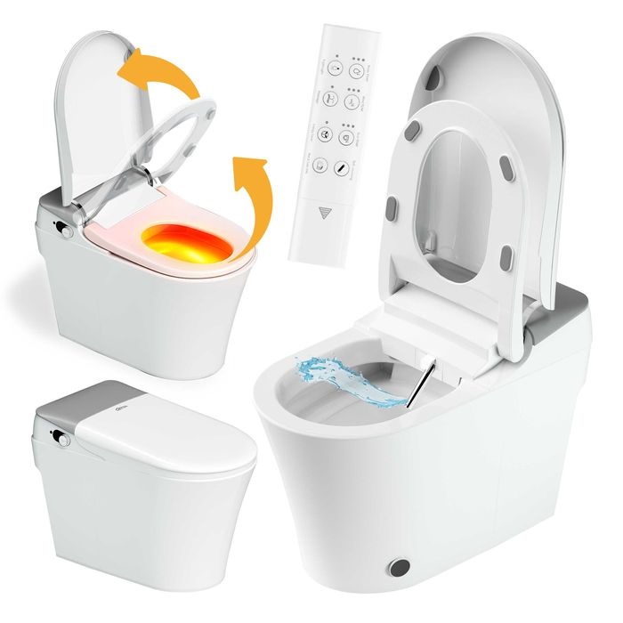 TOALETA INTELIGENTNA WC smart kompakt automatyczna myjąca z suszeniem