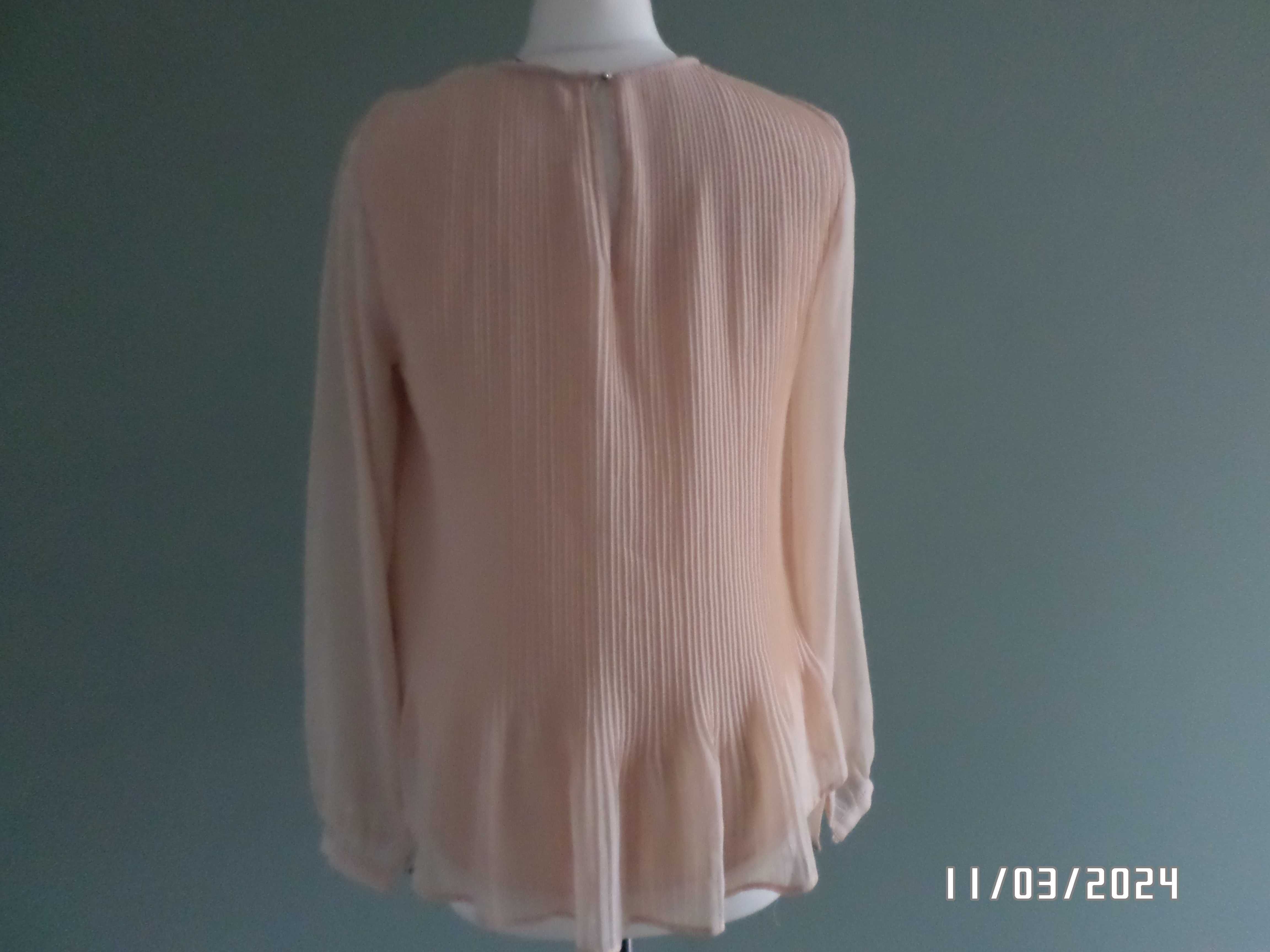 Firmowa bluzka damska ZARA-rozmiar-M-38